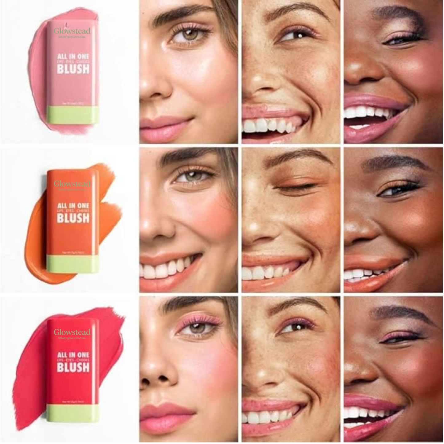 Glowstead All-In-One Color Balm (Lips • Eyes • Cheeks)
