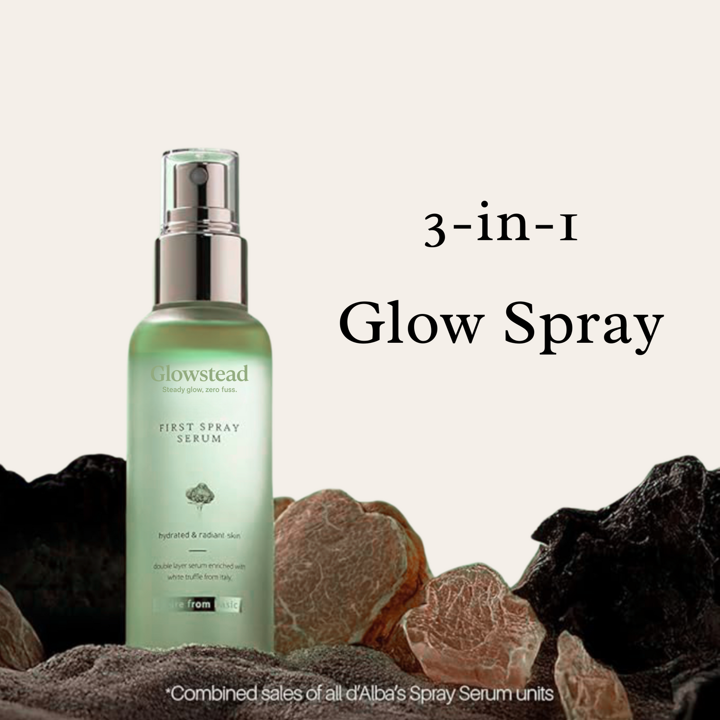 Glowstead First Spray Serum — 3-in-1 Glow Mist